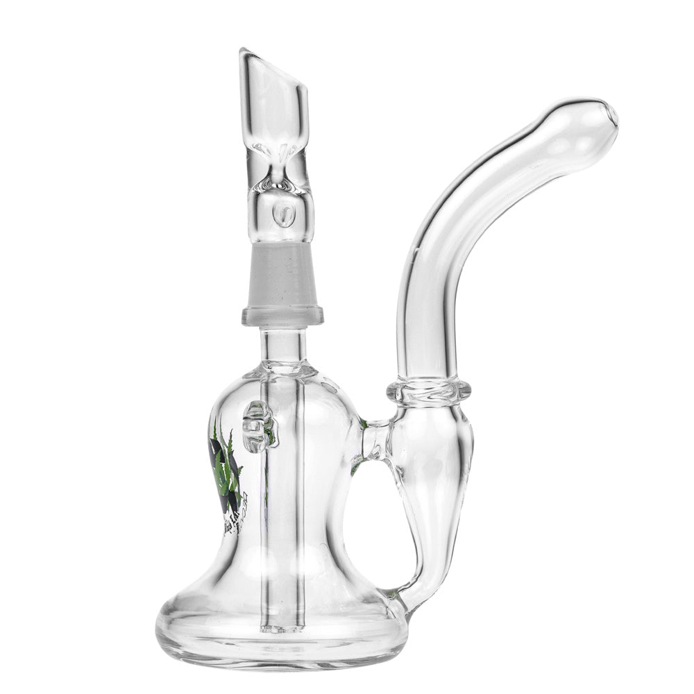 Black Leaf - Portable Bubbler with Inline Hole Diffuser - Side view 3