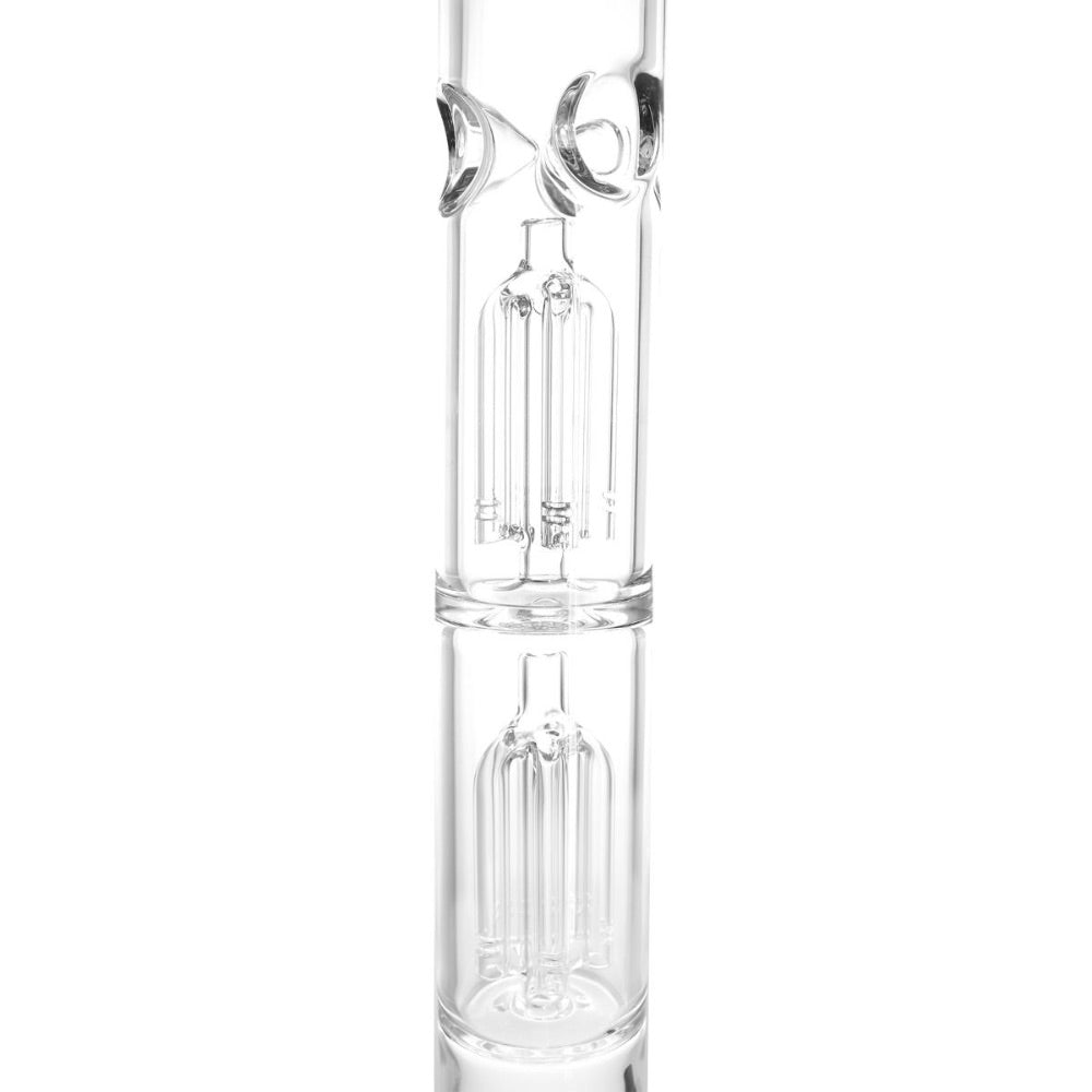 Heisenberg Beaker Bubble Double Tree Perc Bong | percolator view
