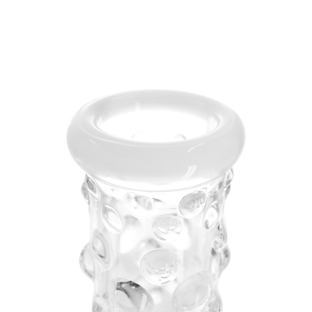Heisenberg Beaker Bubble Double Tree Perc Bong | mouthpiece