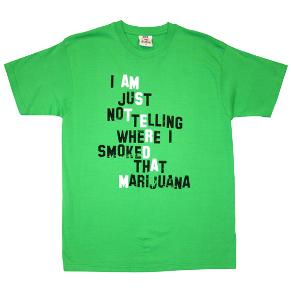 Not Telling Amsterdam T-shirt - Small
