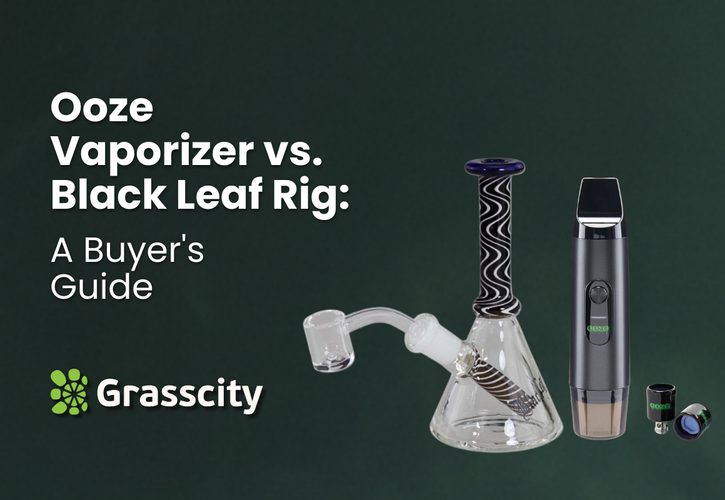 Ooze Vaporizer vs. Black Leaf Rig: A Buyer's Guide