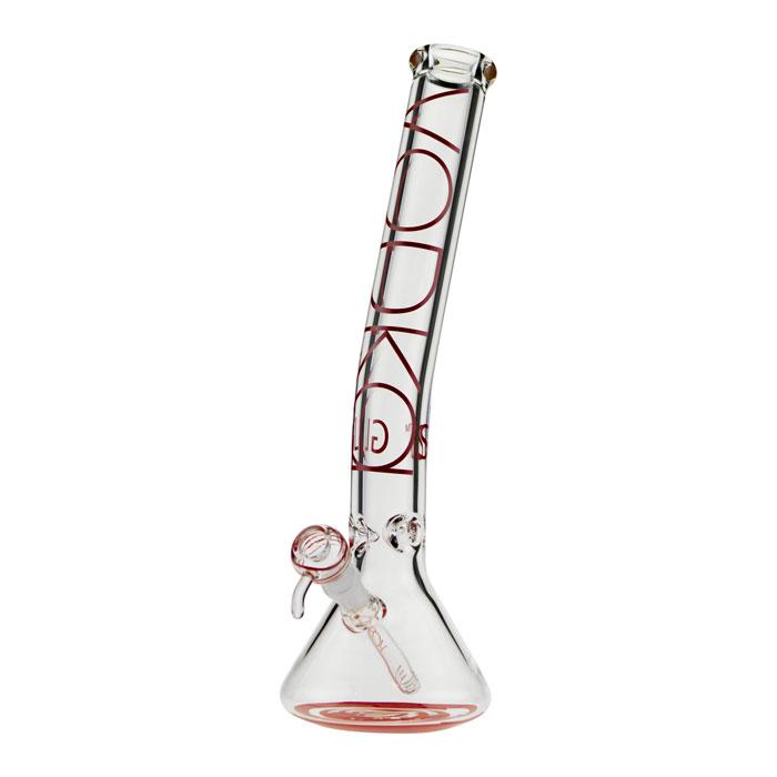 Vodka 9mm Beaker Ice Bong with Bent Neck | 18 Inch