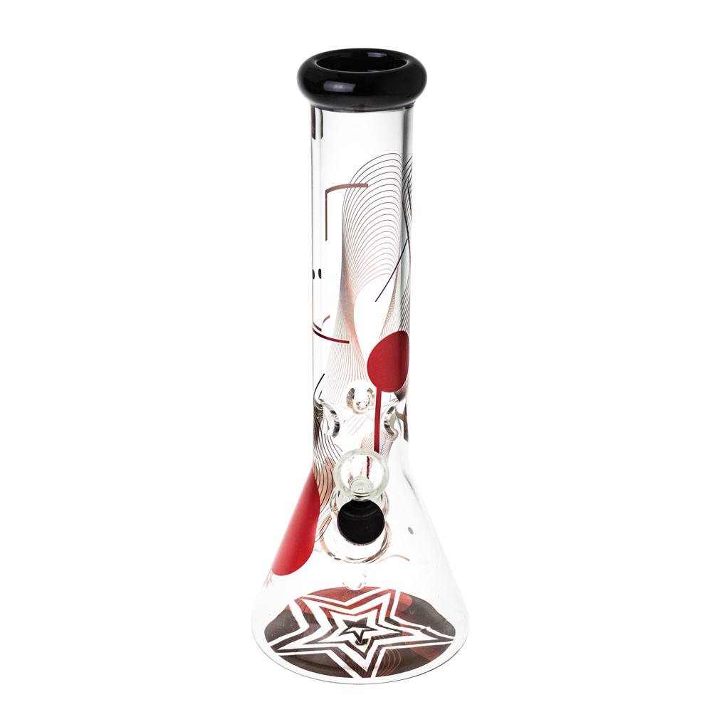 Famous Brandz Goa Beaker Ice Bong | 12 Inch | front view