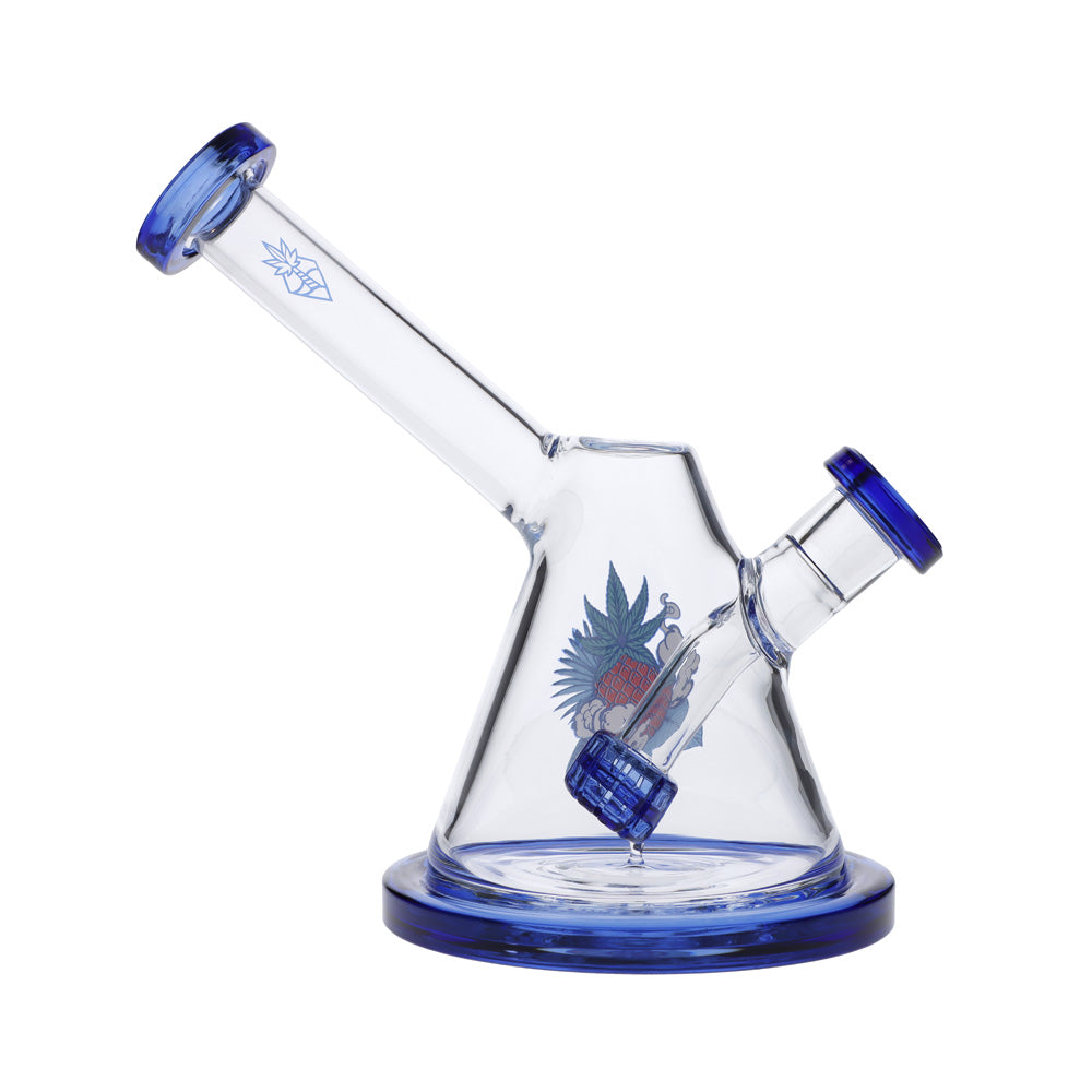 Cabana Cannabis Co. Beaker Base Bong | Blue | without bowl
