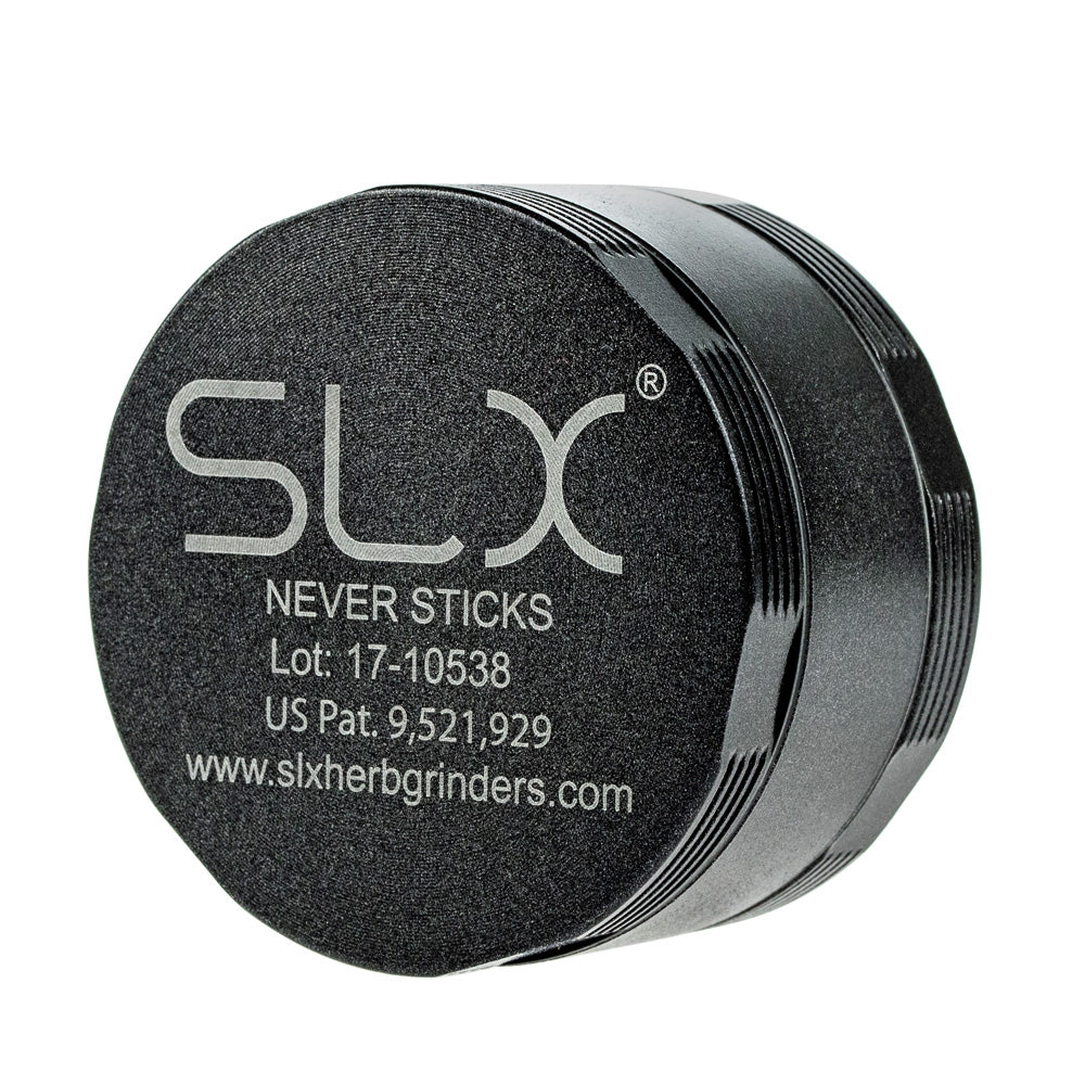 Herb Grinder | 4-Part | 2.4 Inch | Black - Back View