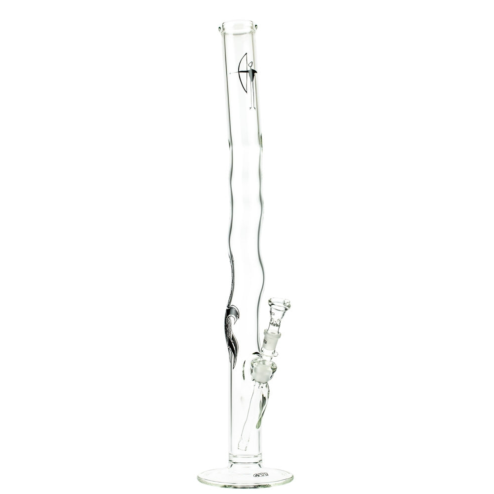 G-Spot Glass Large Aboriginal Bong with Solid Tank Joint | 60 cm - Side View 1
