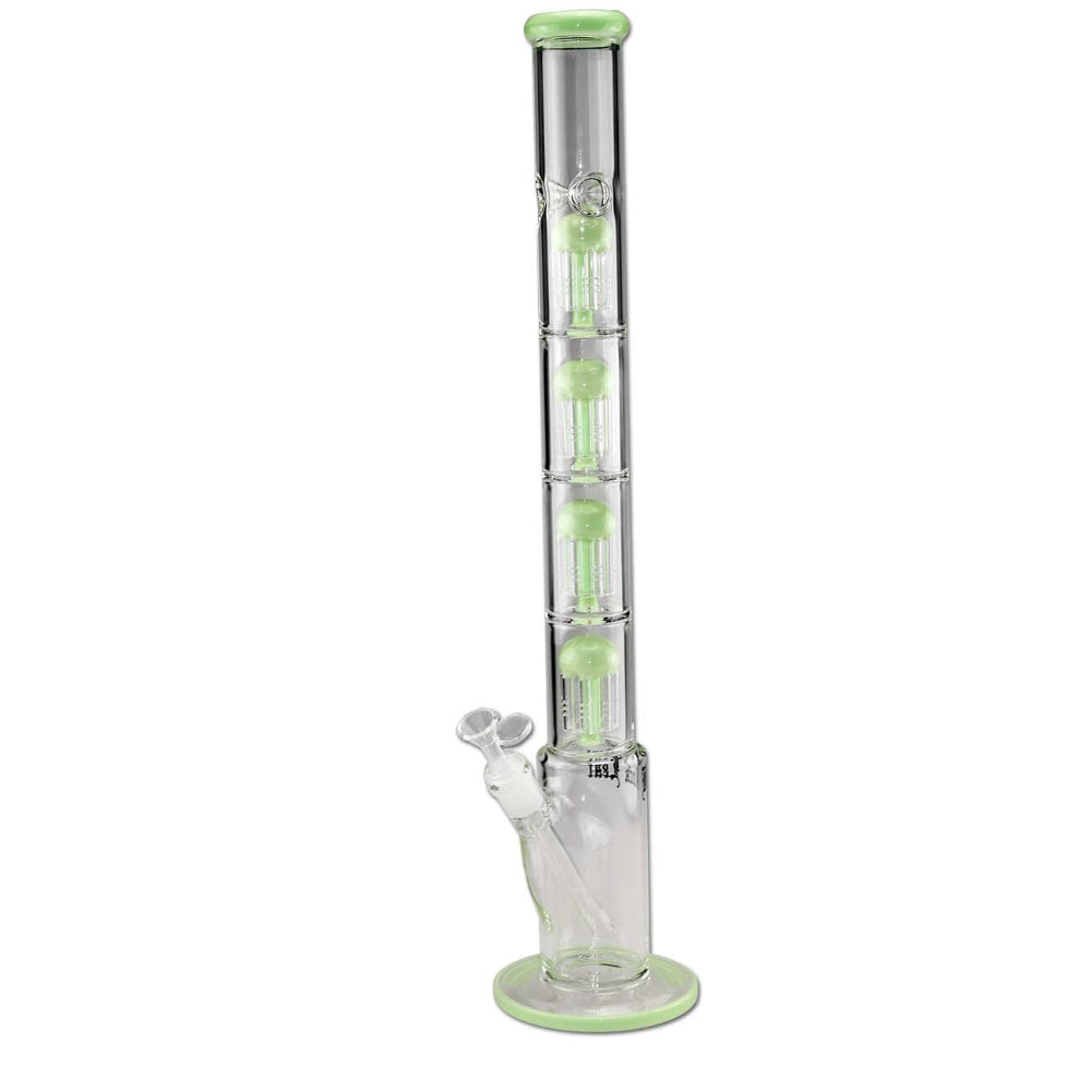 Black Leaf The Skyscraper 4 Tree Percolator Ice Bong