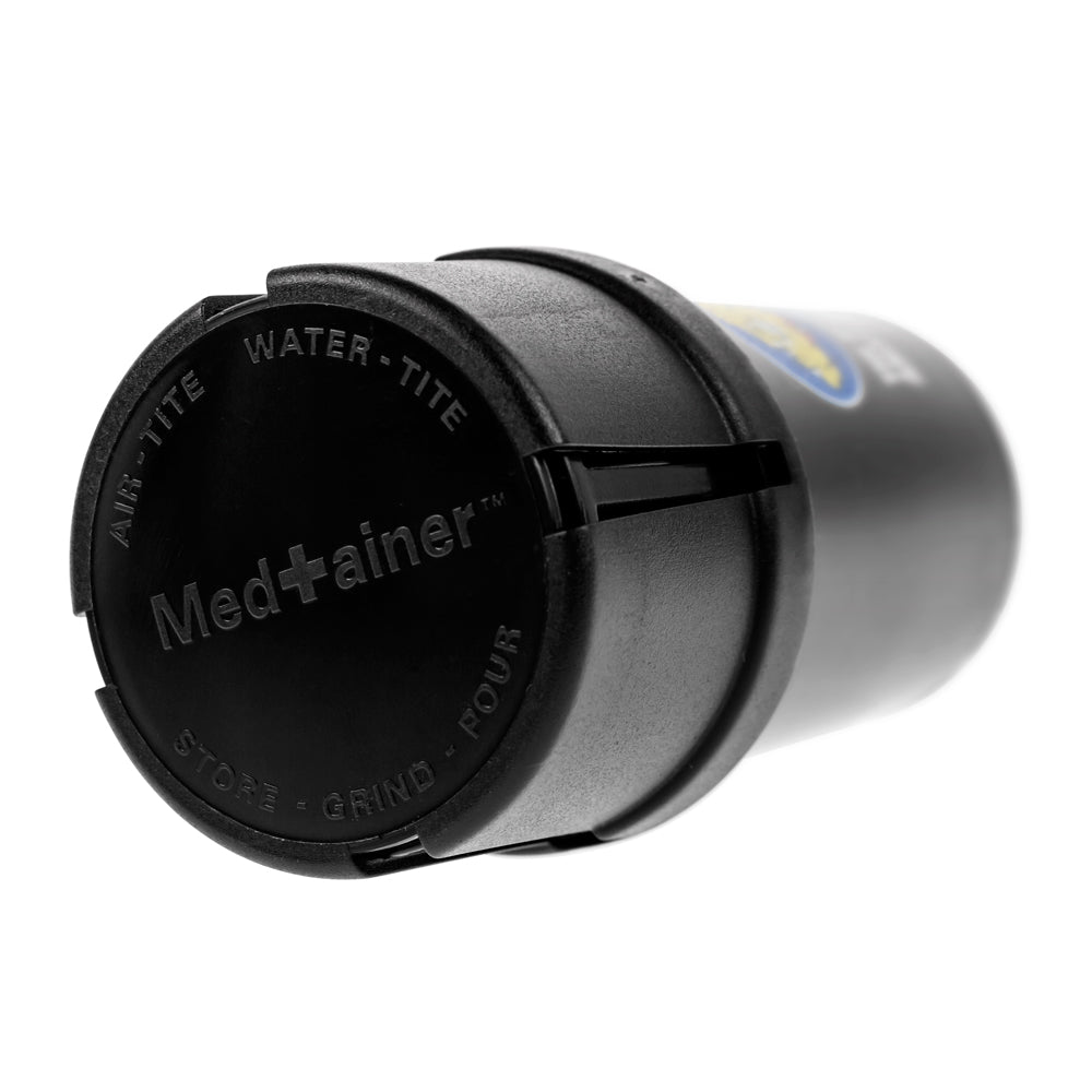 The Bulldog MedTainer -Black - Top View