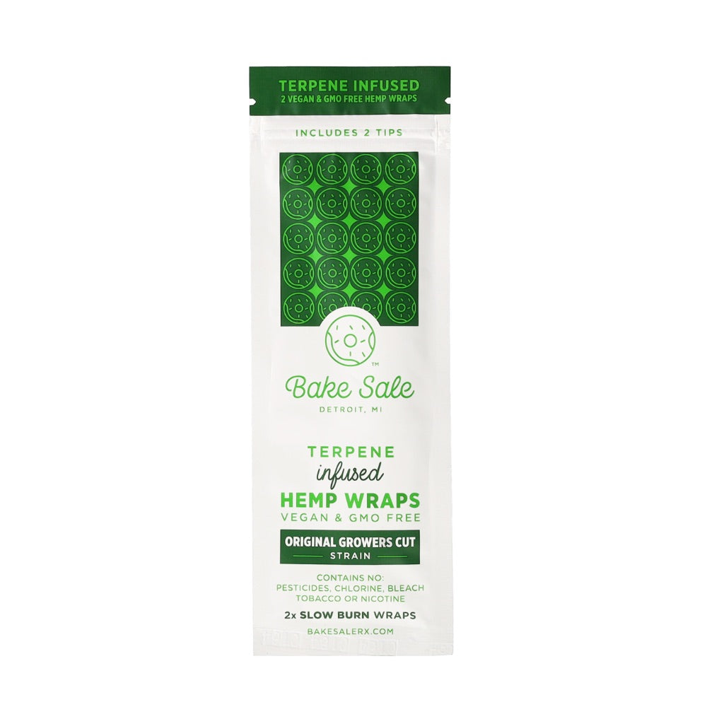 Bake Sale Terpene Infused Herbal Wraps | 2 Pack