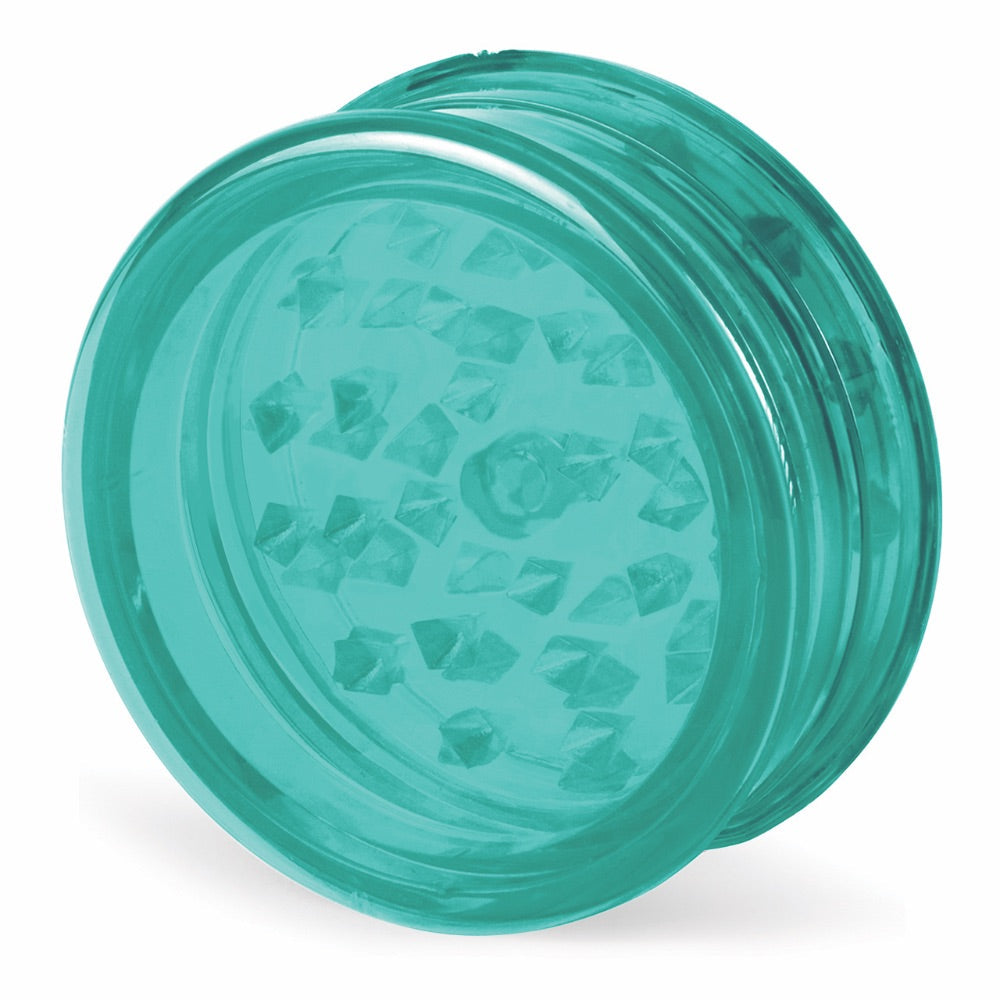 Beamer 63mm 3-Part No Logo Acrylic Grinder | teal