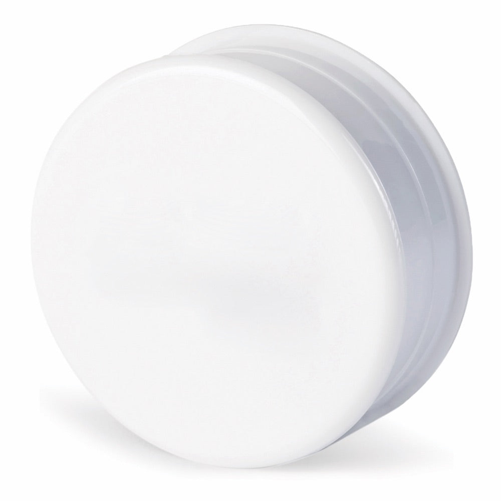 Beamer 63mm 3-Part No Logo Acrylic Grinder | white
