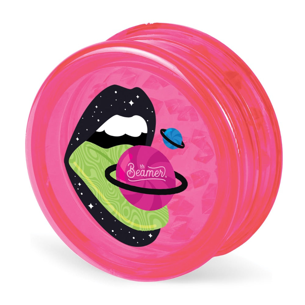Beamer 63mm Prime Edition Virgin Acrylic Grinder | pink