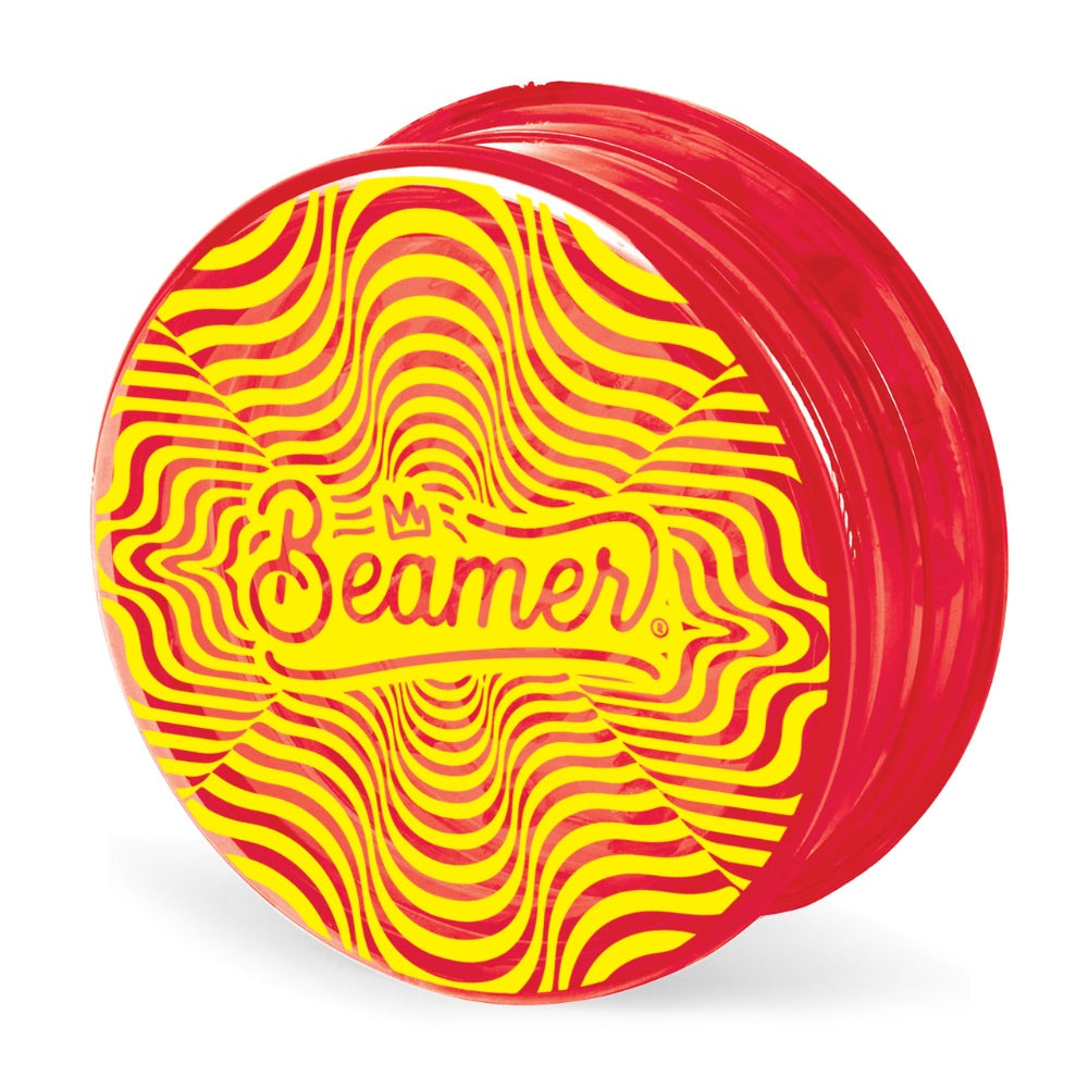 Beamer Stellar Edition Virgin Acrylic Grinder | red
