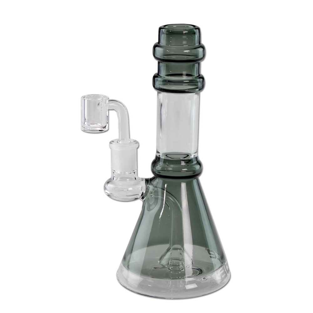 BLAZE Glass Showerhead Percolator Dab Rig | Teal