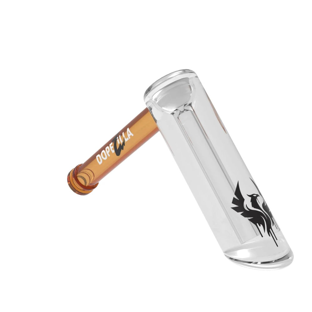 Dopezilla Phoenix Bubbler | Blue | side view 1