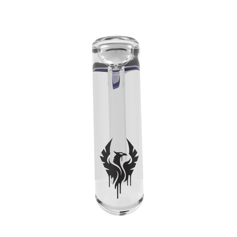 Dopezilla Phoenix Bubbler | Milky Blue | front view