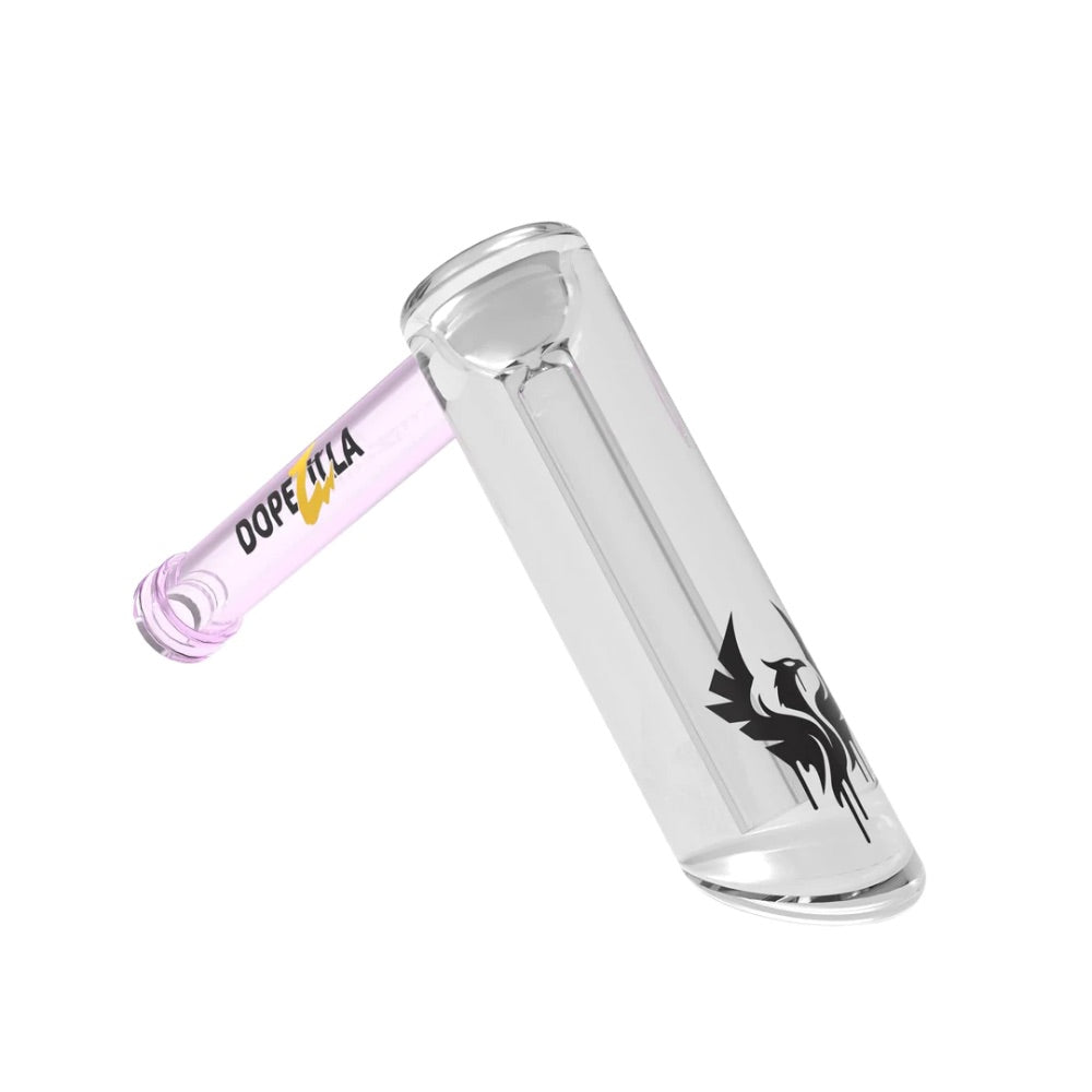 Dopezilla Phoenix Bubbler | Pink | side view 1