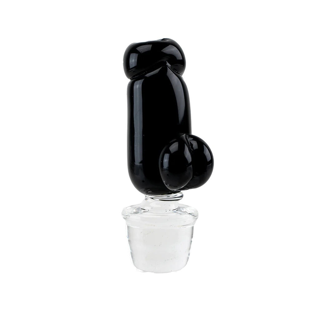 Empire Glassworks Black Phallus Puffco Peak Pro Carb Cap