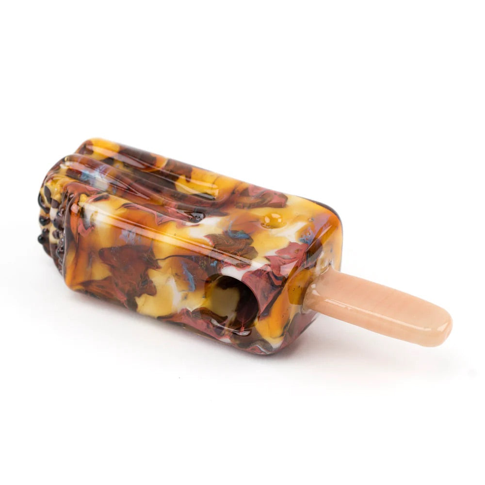 Empire Glassworks Boba Ice Cream Bar Pipe | side view 5