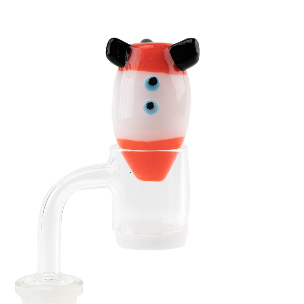Empire Glassworks Bubble Cap | Space Cruiser | on banger