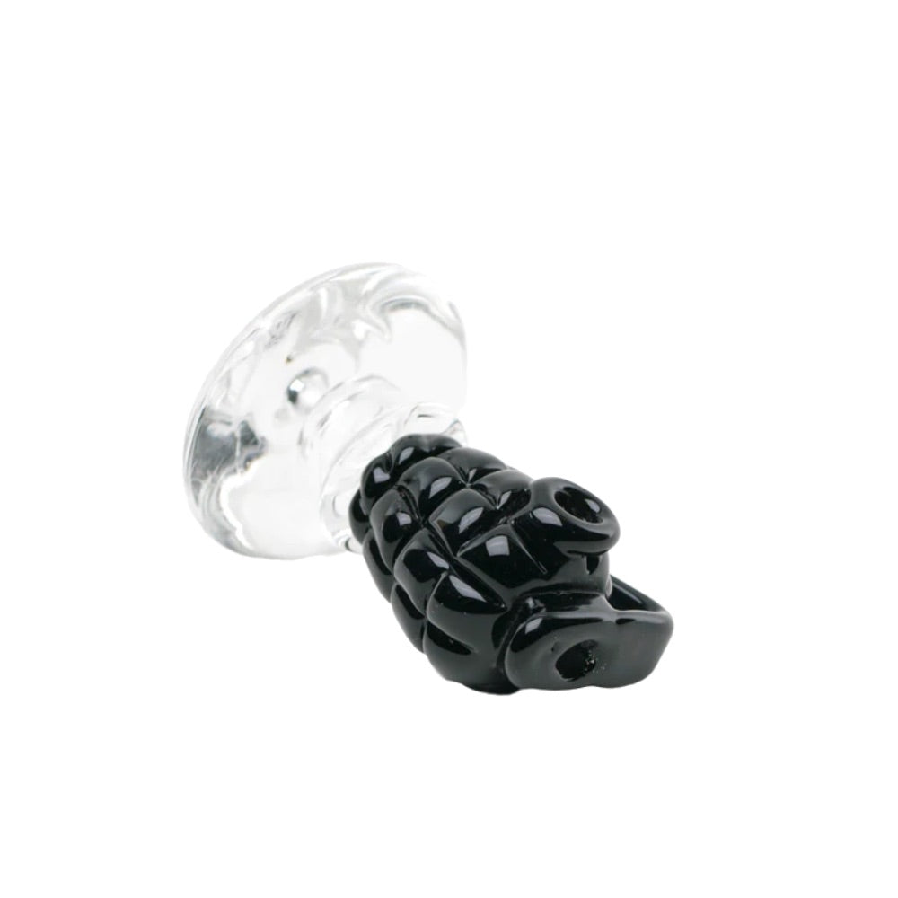 Empire Glassworks Grenade Puffco Peak Carb Cap | top view