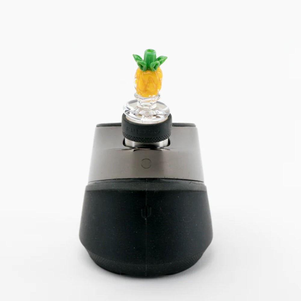 Empire Glassworks Pineapple Puffco Peak Carb Cap | on puffco peak