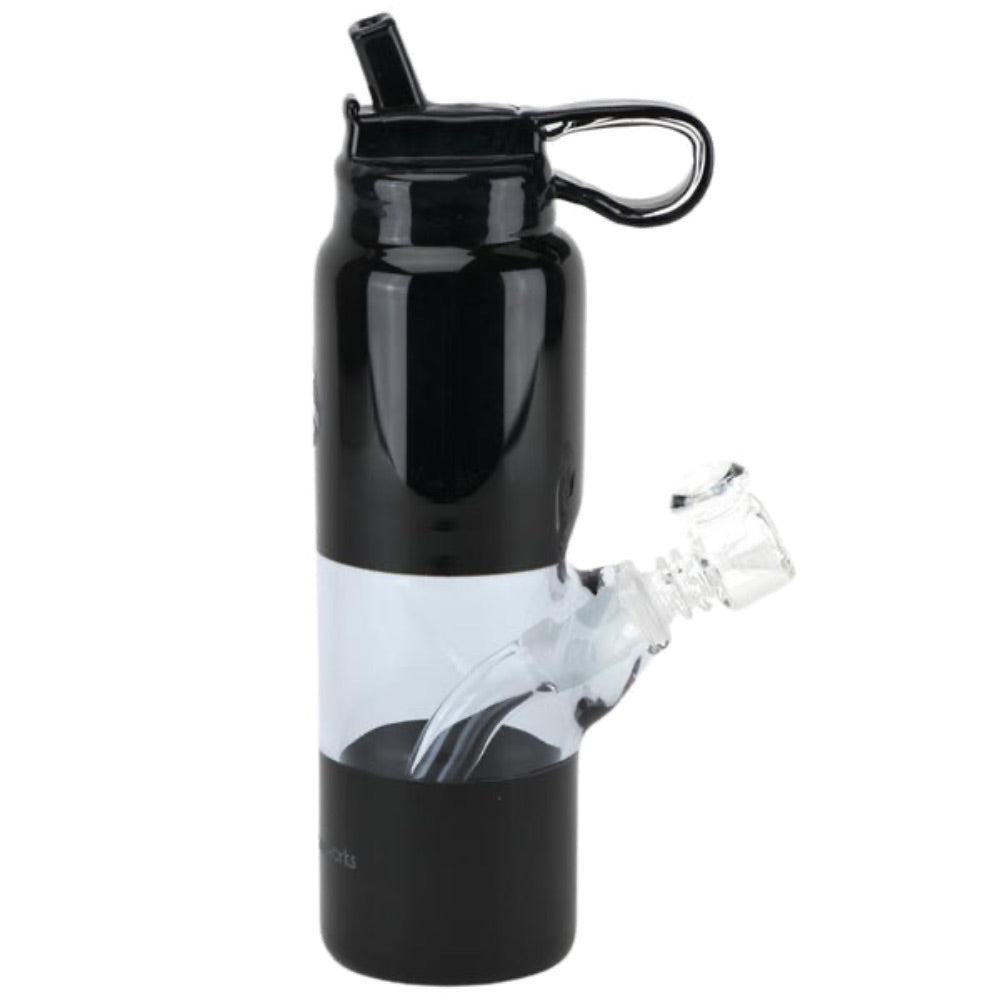 Empire Glassworks Water Bottle Kit | Black | side view