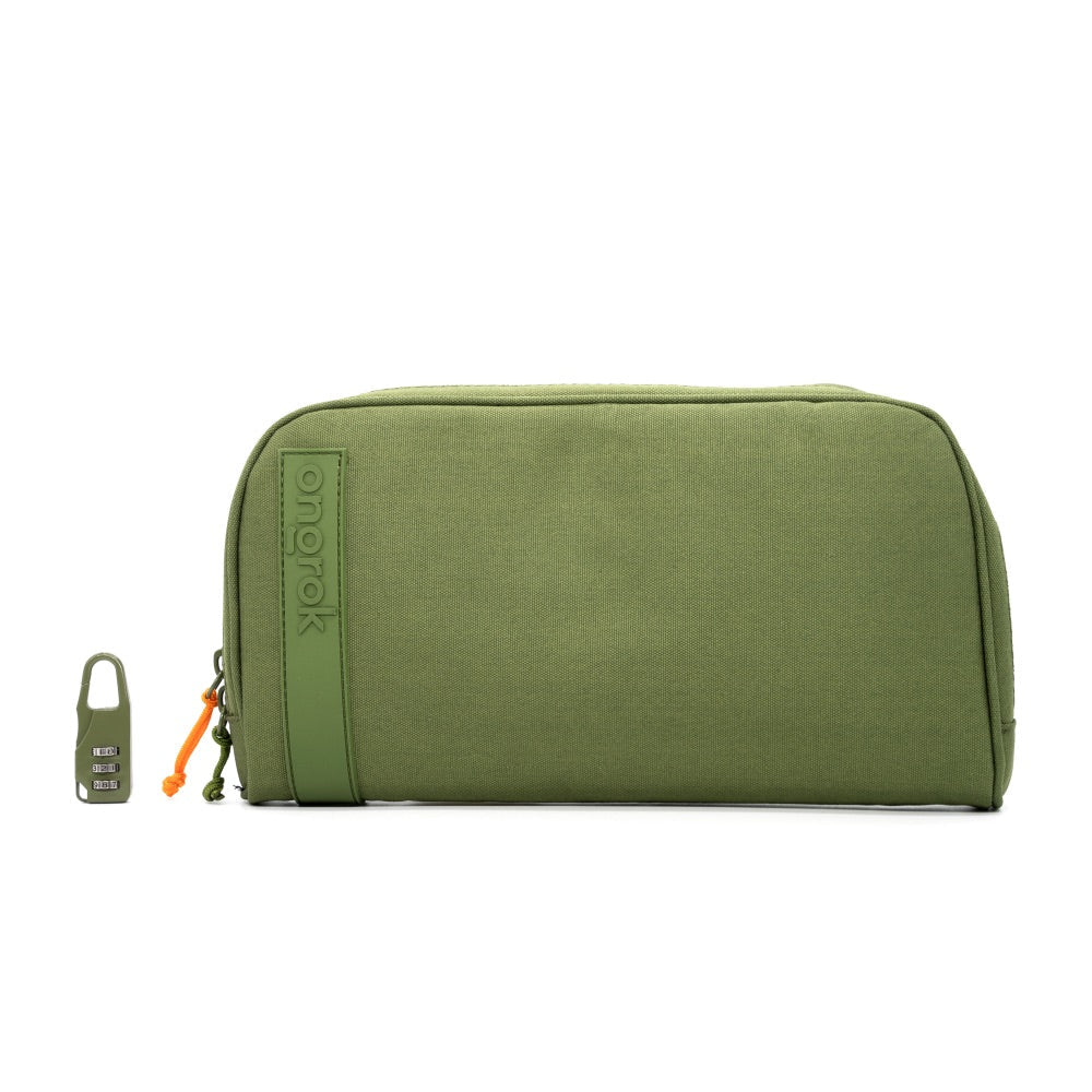 ONGROK Smell Proof Locking Wallet 2.0 | Green | Large