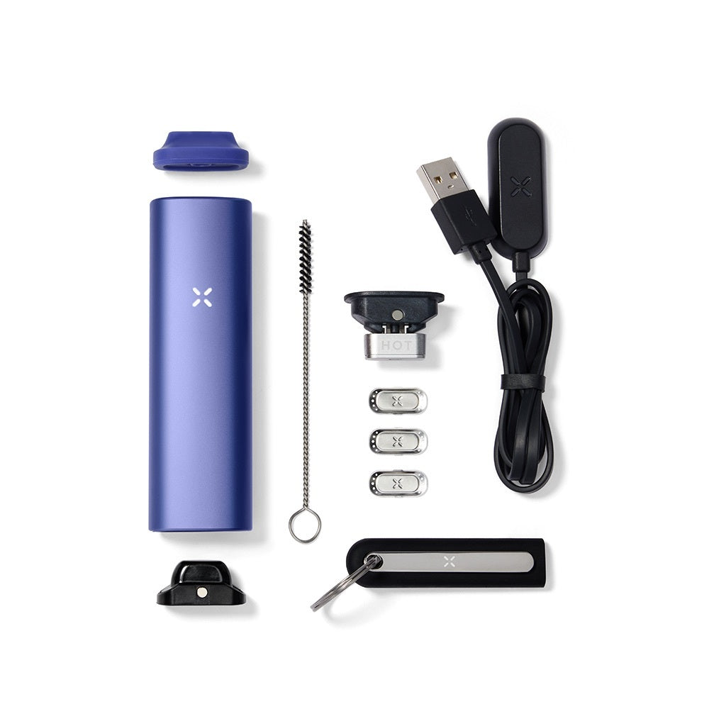 PAX Plus Dual Use Vaporizer Kit | Periwinkle | complete set