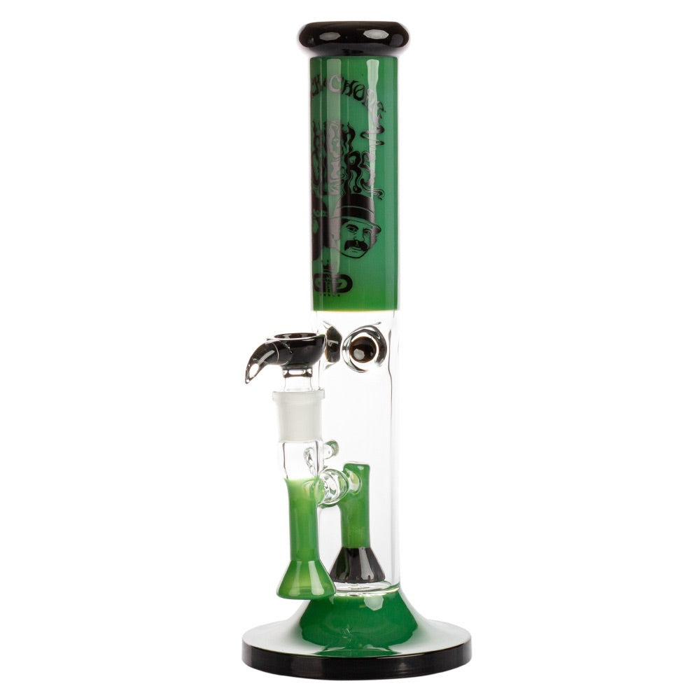 Grace Glass Cheech & Chong High Rollers Straight Tube Percolator Bong