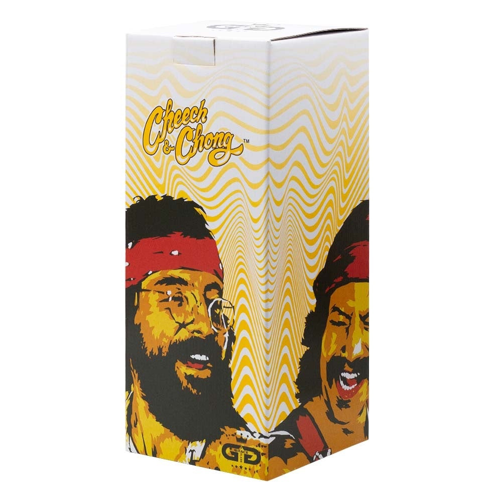 Grace Glass Cheech & Chong High Rollers Straight Tube Percolator Bong | box