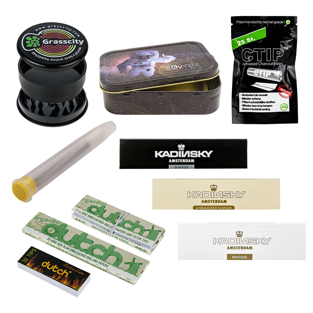 Grasscity Crazy Combo Deal | Amsterdam Blunt Starter Kit | Spaced Man