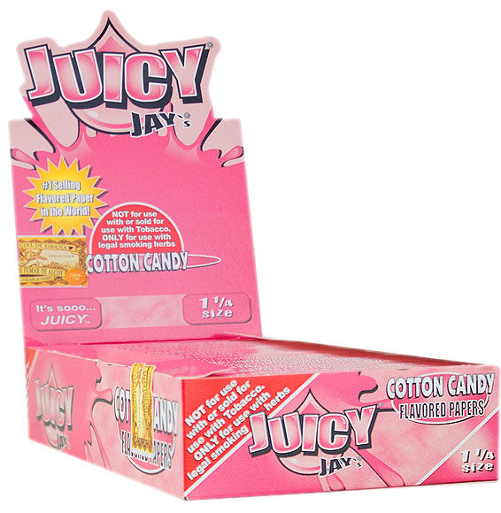 Juicy Jay's 1 1/4 Cotton Candy Rolling Papers