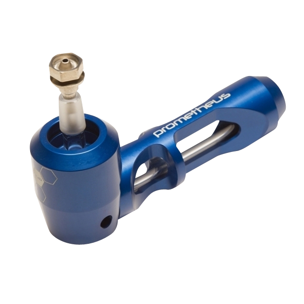 PypTek - Prometheus Embyr - Domeless Titanium Nail mounted on Titan Pipe