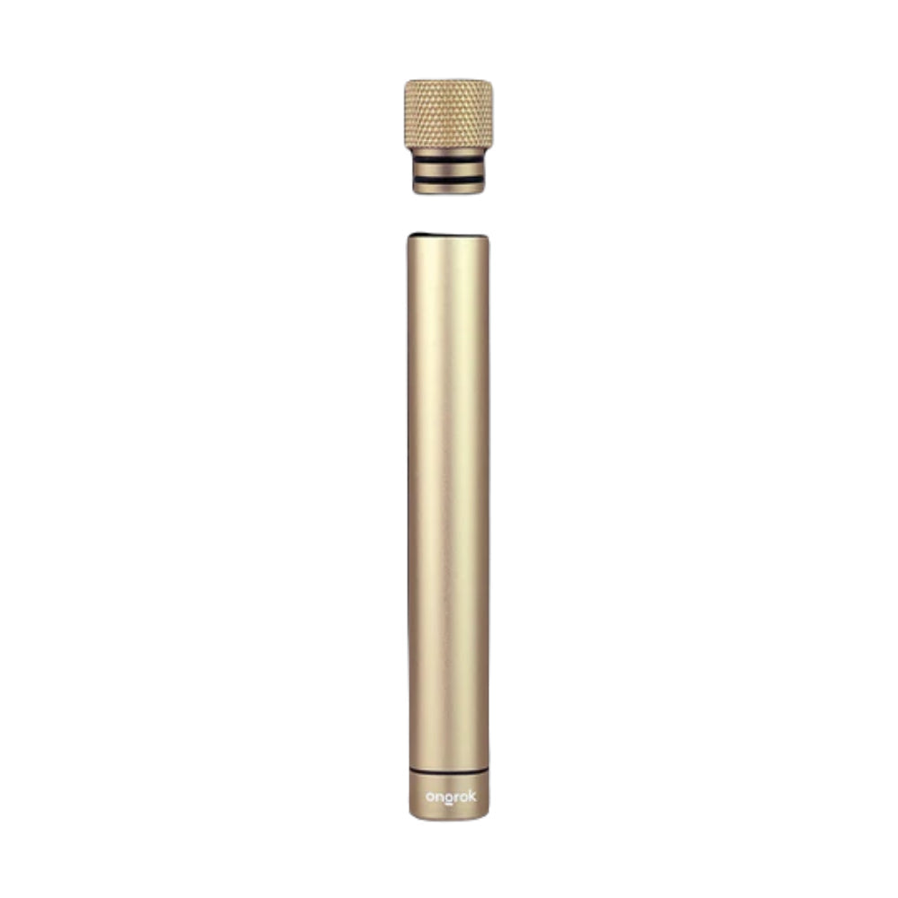ONGROK Aluminum Storage Tube | Gold | Open