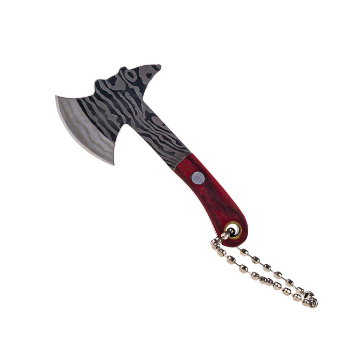 THGC EX III Mini Chopping Knife with Cover | Brown | Point Back