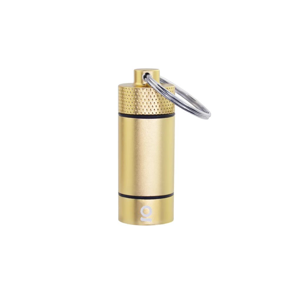 ONGROK Small Aluminum Storage Flower Keychain