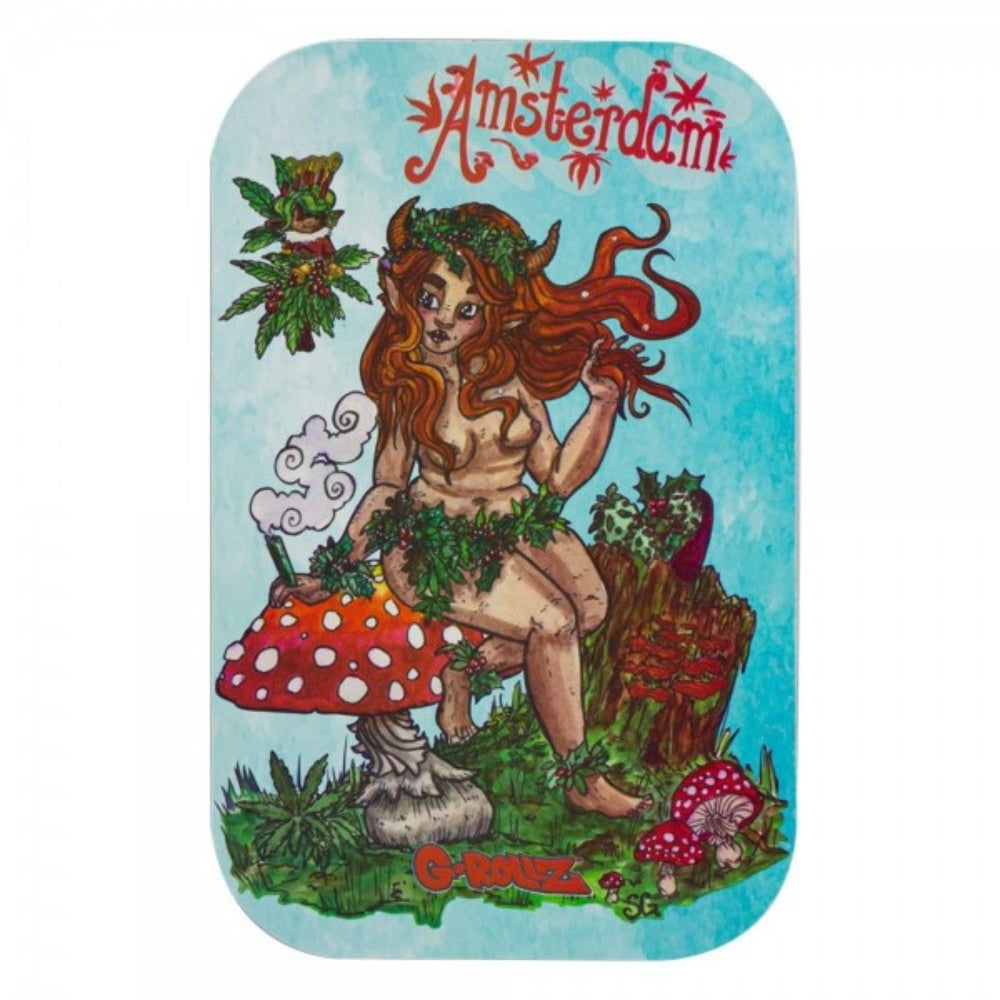 G-Rollz Vondel Nymph Magnet Cover For Rolling Tray | Medium