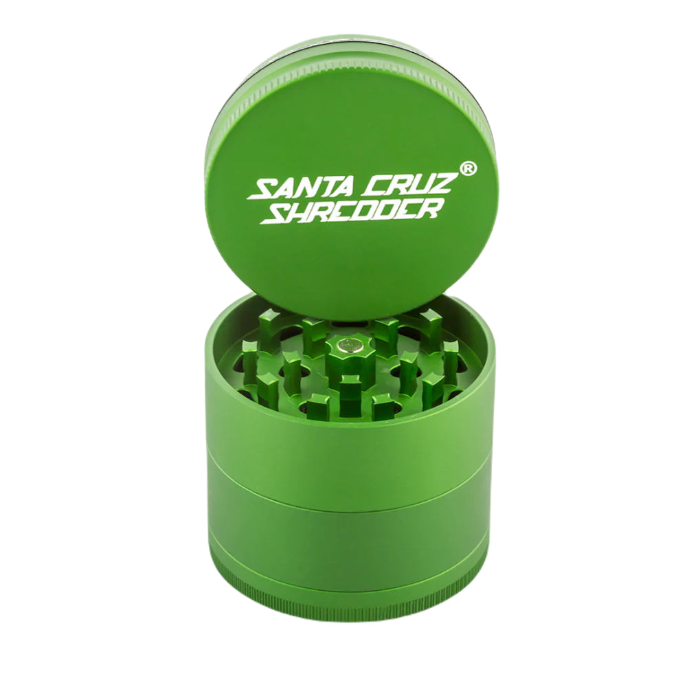Santa Cruz Shredder Aluminum Herb Grinder | Large | 4-Part