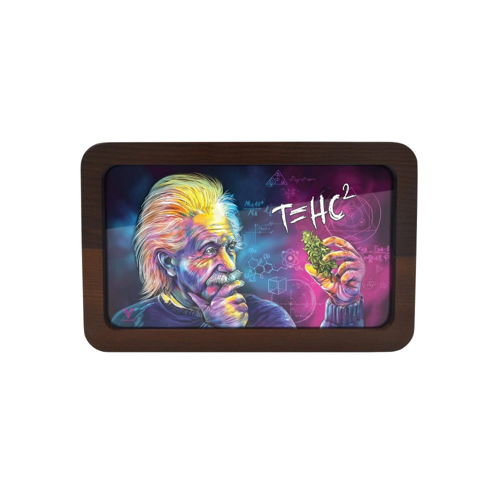 V Syndicate 3D High Def Wood Rolling Tray