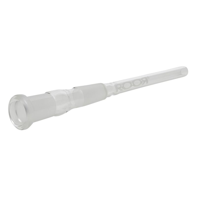 ROOR - Open-End Glass Downstem - Side View