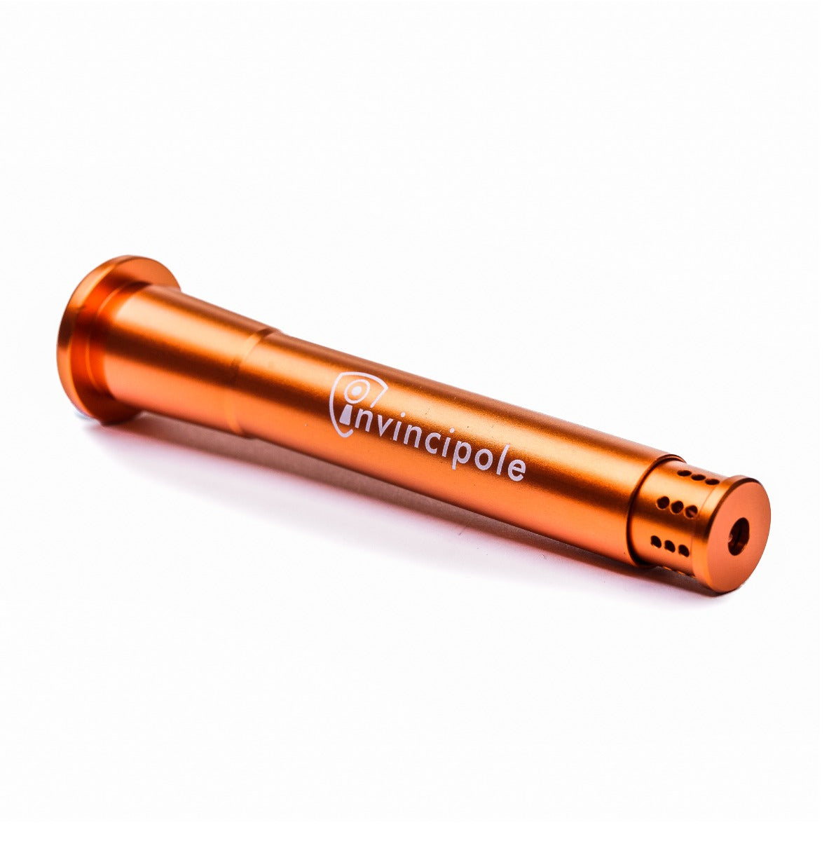 Invincipole Telescopic Metal Diffuser Downstem | 18.8mm > 14.5mm | Orange | Side View 1
