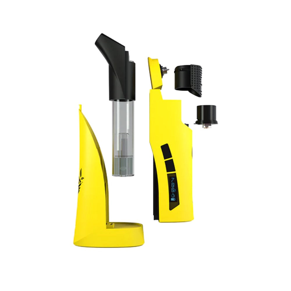 Lemonnade x G Pen Roam Portable E-Rig Vaporizer | disassembled