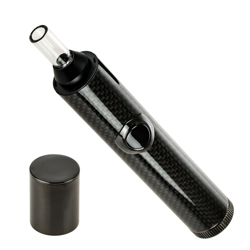 Flowermate Slick Vaporizer | Black - Top View