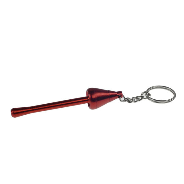 Anodized Aluminium Mushroom Pipe - Red