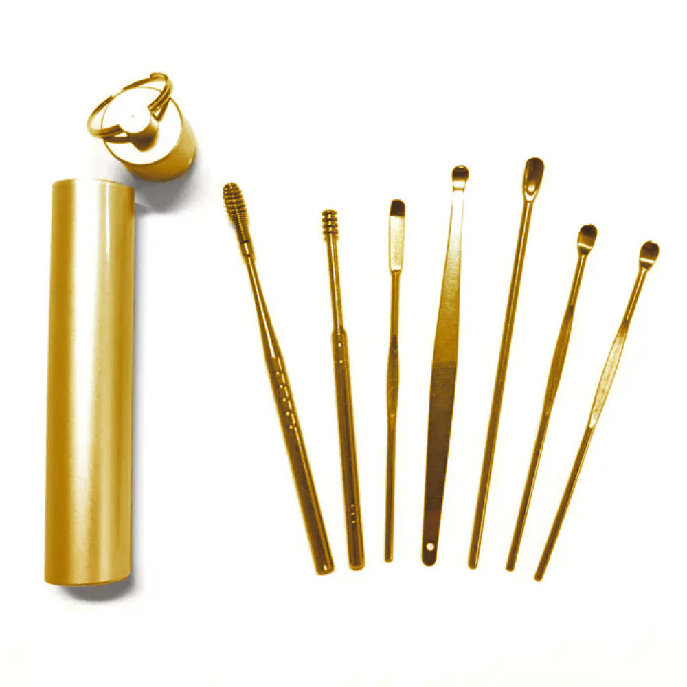 THGC Dabsh Dabber Kit | Gold | With storage tube