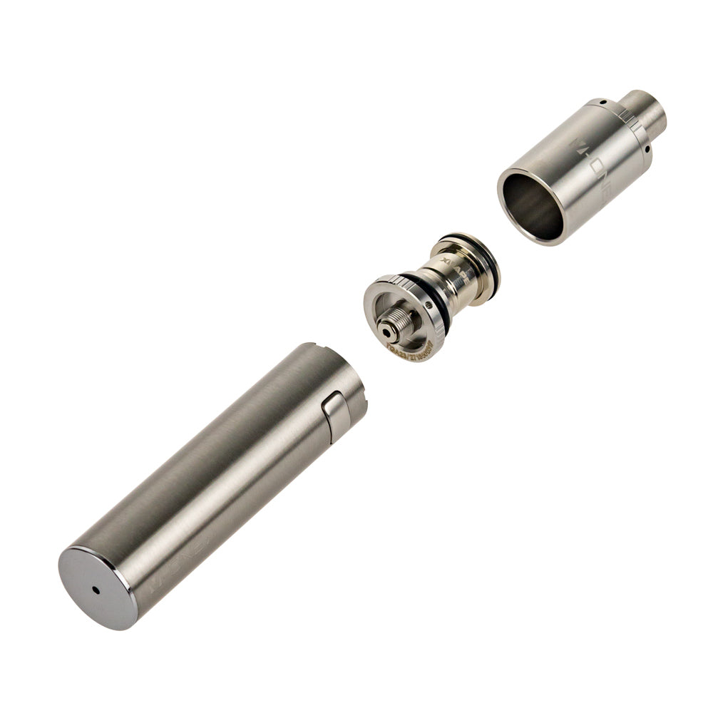XVAPE V-One 2.0 Wax Vaporizer | Silver - Disassembled