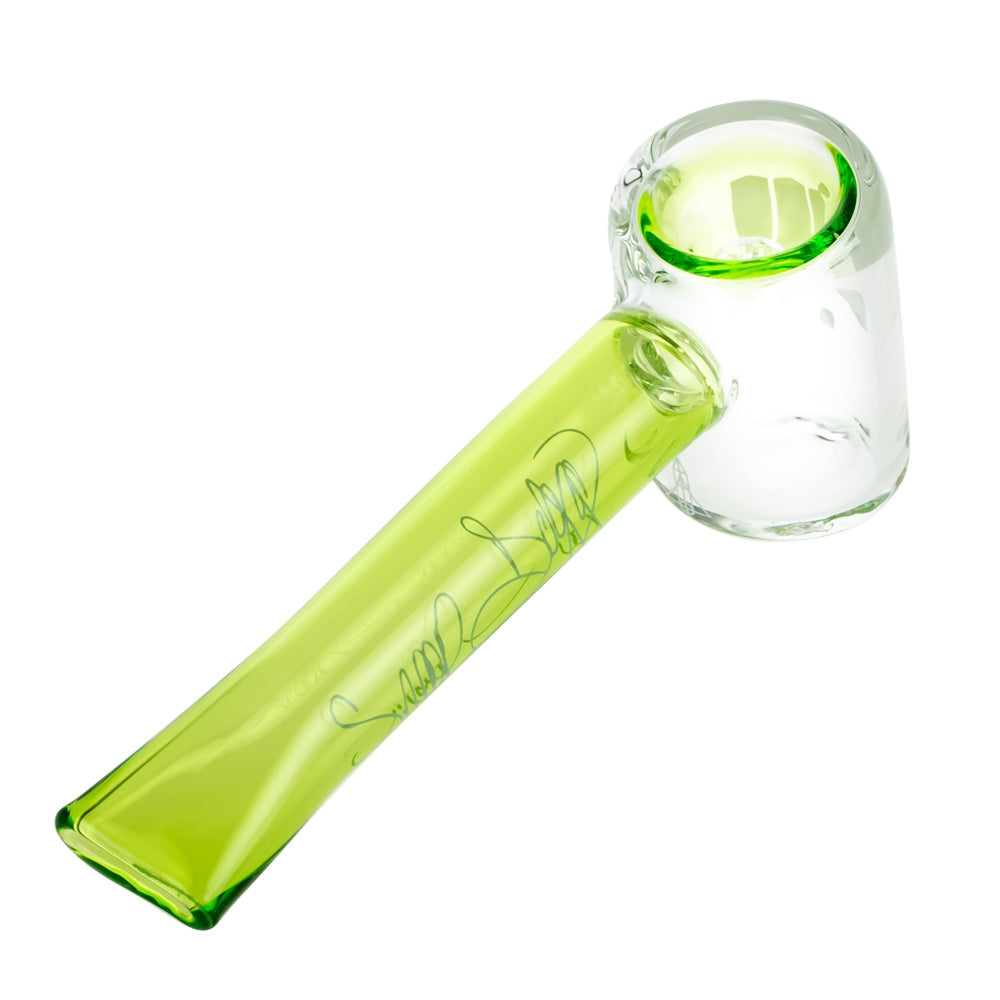 Snoop Dogg Pounds Friendship Hand Pipe | Green - Side View 4