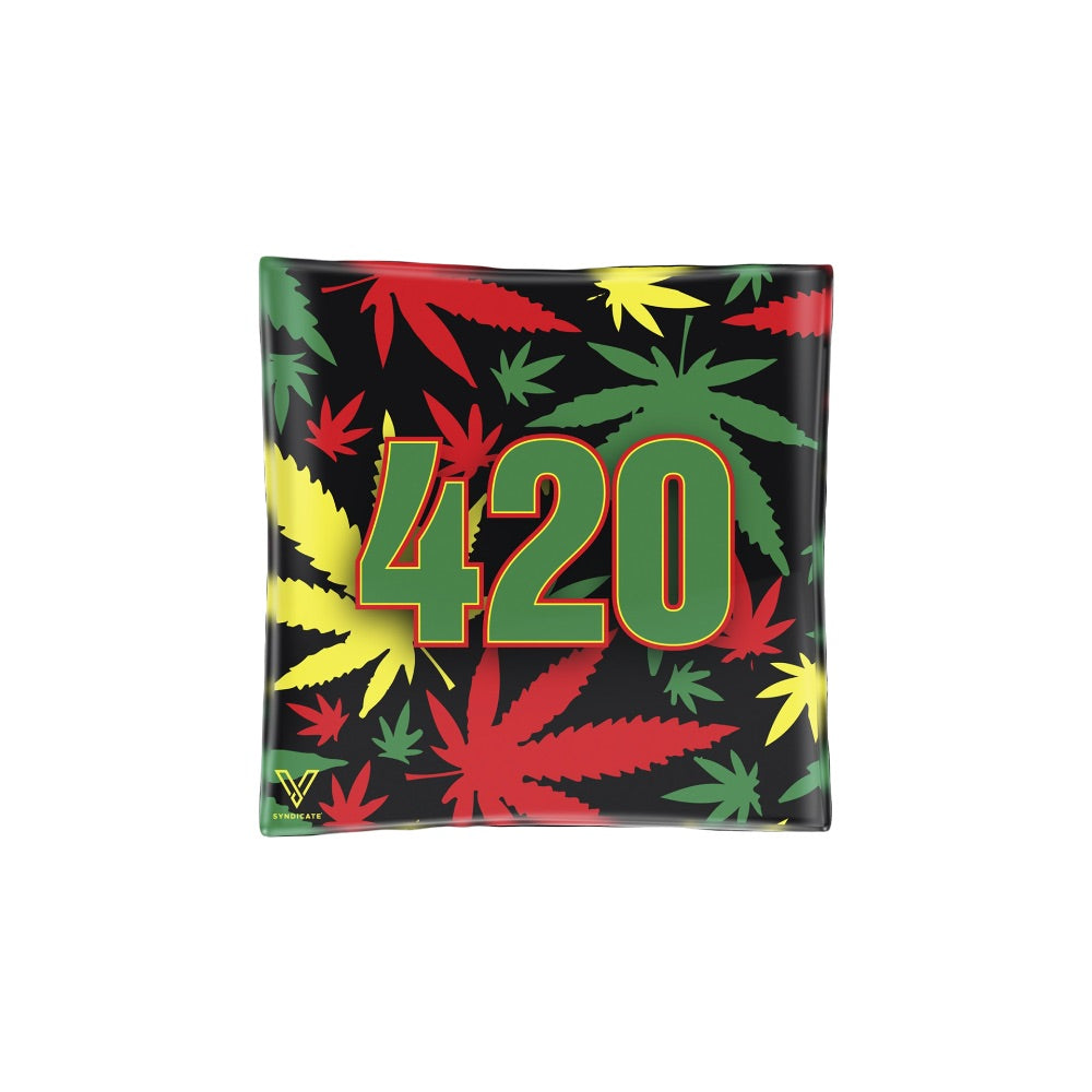 V Syndicate Blazin Glass Ashtray
