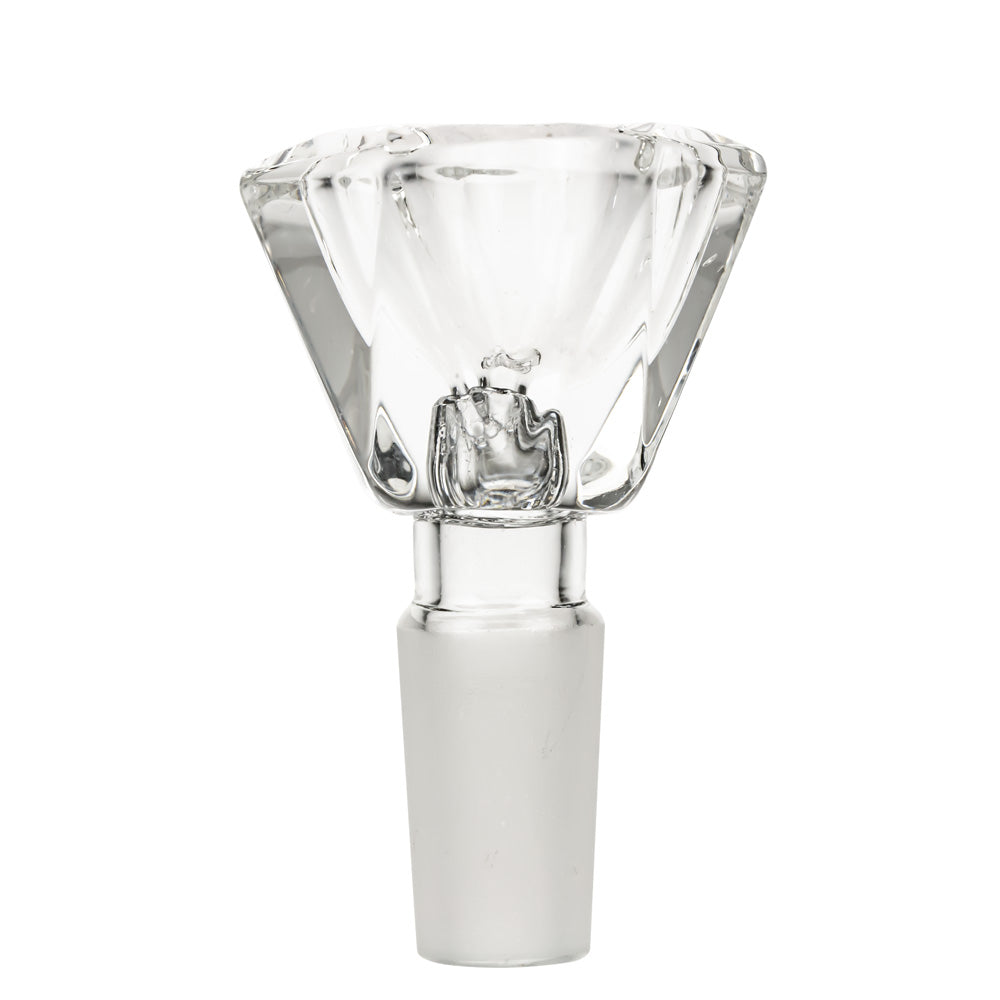 Glass Diamond Herb Bowl